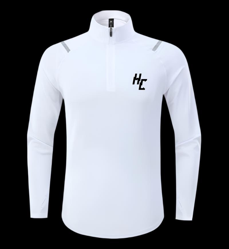 1/4 Zip Dri-Fit (White)