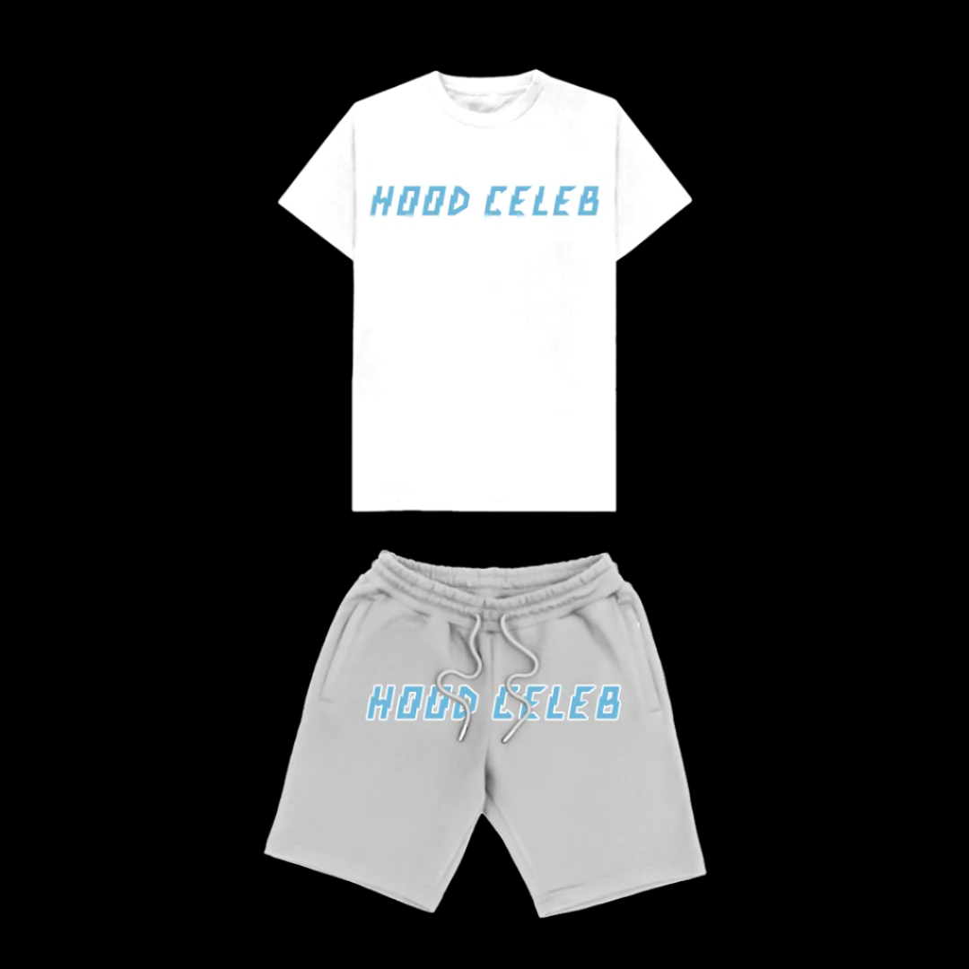 BACK2BASICS Short set (Baby Blue)